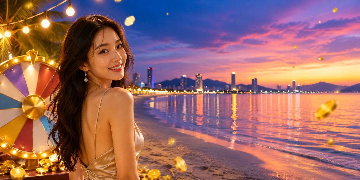 Người chơi roulette tận hưởng casino trực tuyến bên bãi biển Đà Nẵng